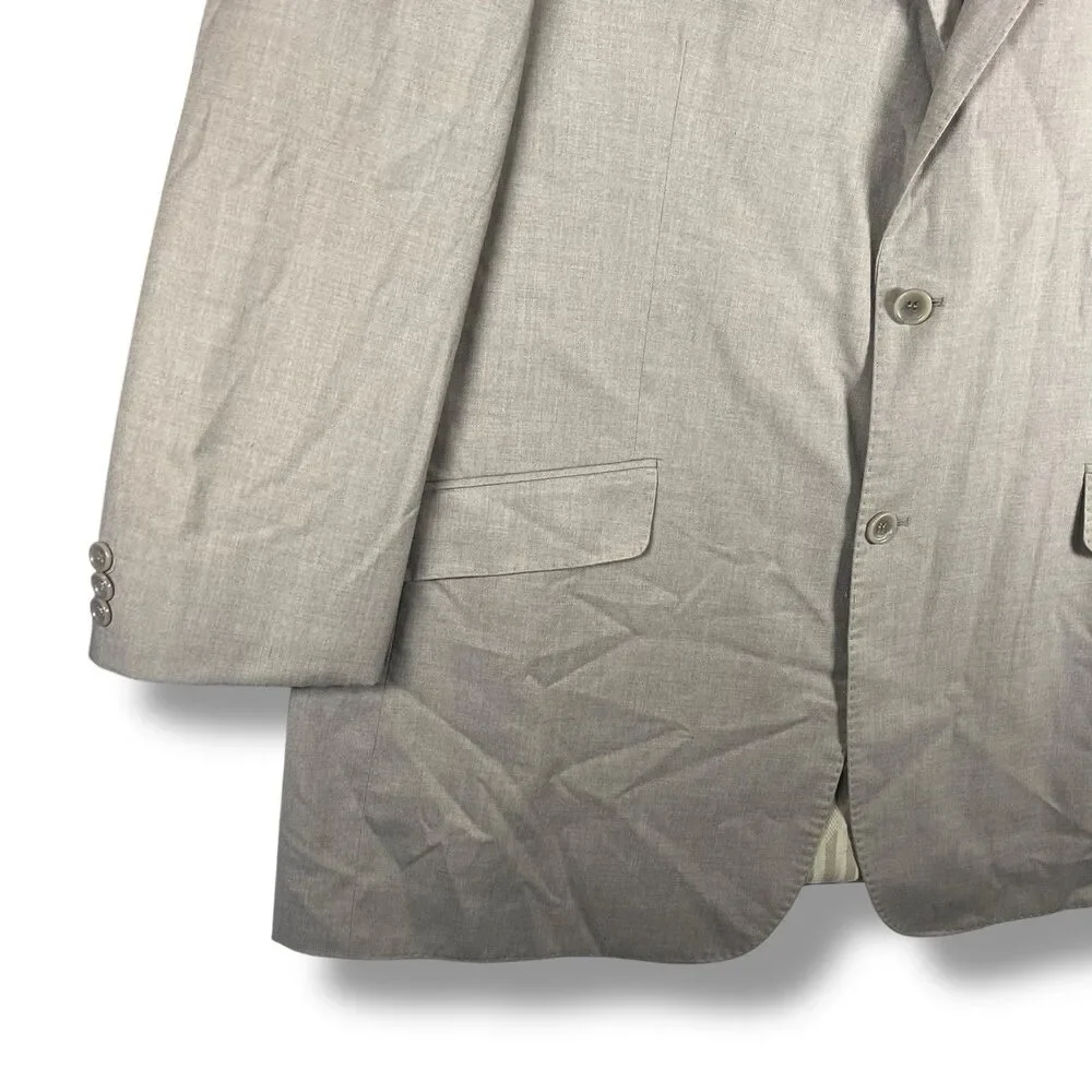 Statement Italy‎ Confidence Tan Blazer Men's 46L